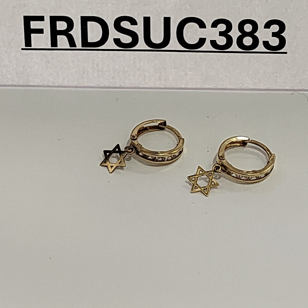 ARRACADAS PAR ORO 10 K 1.2 GRMS (SEMINUEVO)