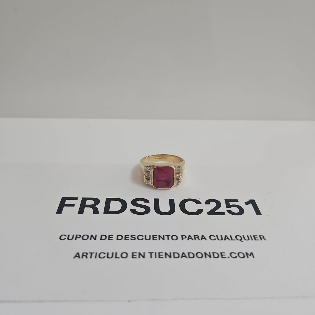 ANILLO ORO 14 K 8,70 GRMS (SEMINUEVO)