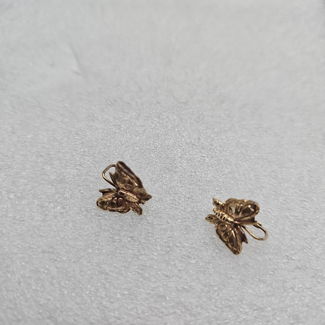 ARETES PAR ORO 10 K 1.4 GRMS (SEMINUEVO)