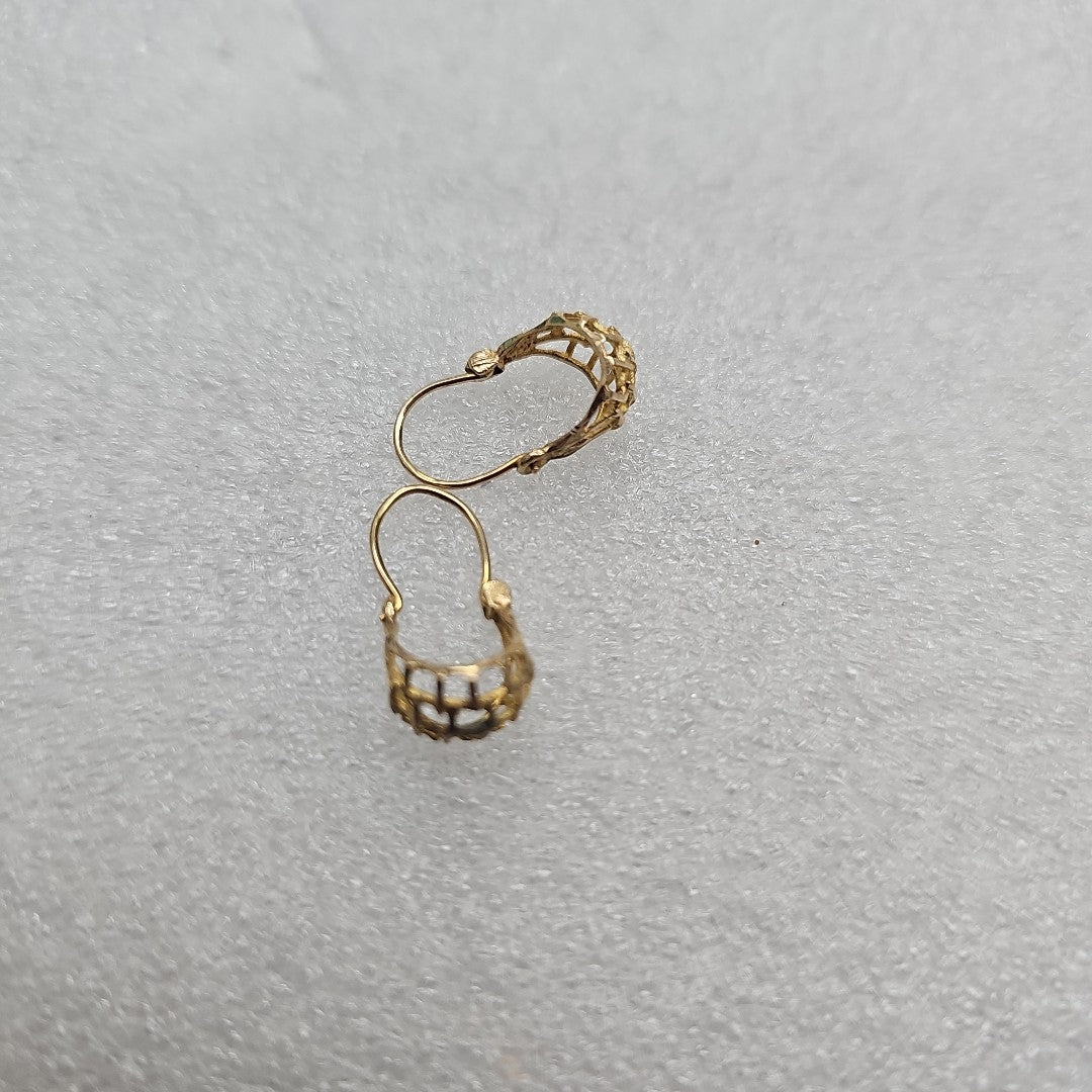 ARETES PAR ORO 10 K 1.3 GRMS (SEMINUEVO)