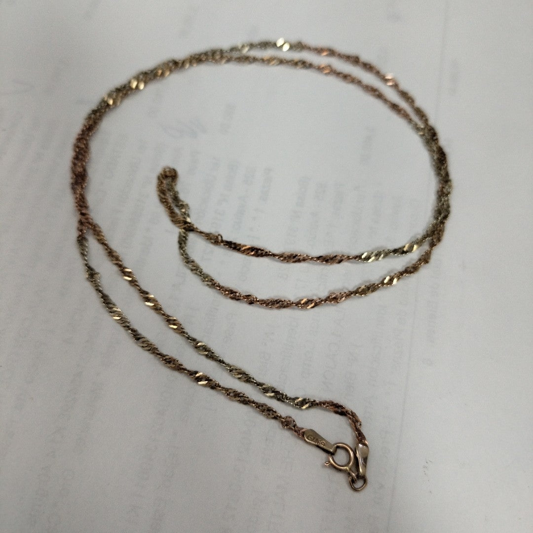 CADENA ORO 14 K 2.6 GRMS (SEMINUEVO)