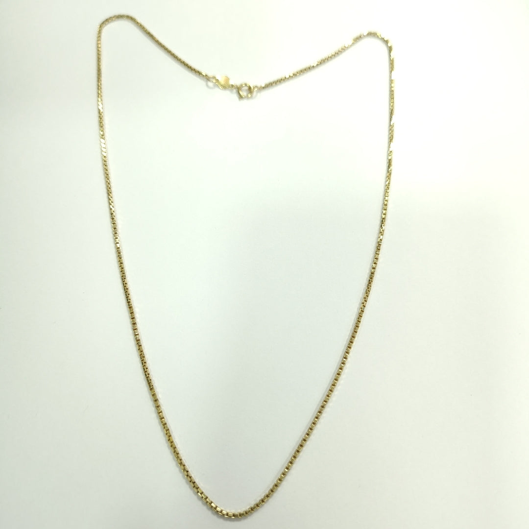 CADENA ORO 14 K 4.9 GRMS (SEMINUEVO)