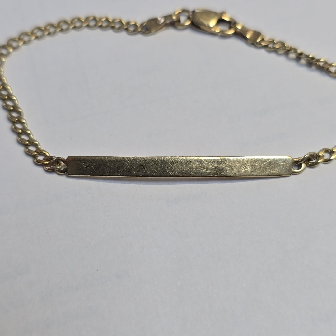 ESCLAVA ORO 14 K 3.3 GRMS (SEMINUEVO)