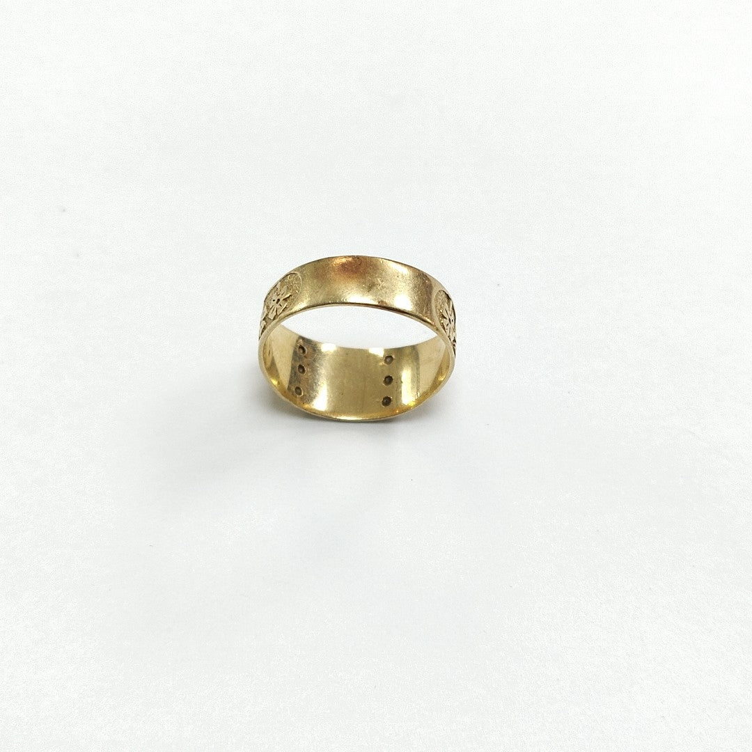 ANILLO ORO 14 K 3.7 GRMS (SEMINUEVO)