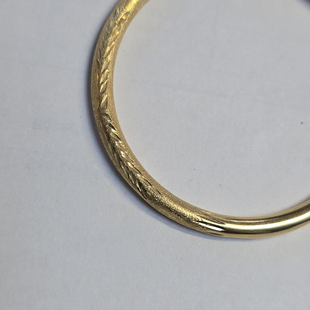 ARRACADAS PAR ORO 14 K 3,60 GRMS (SEMINUEVO)