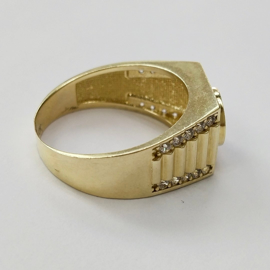 ANILLOS CABALLERO ORO 10K 6.4 (NUEVO)