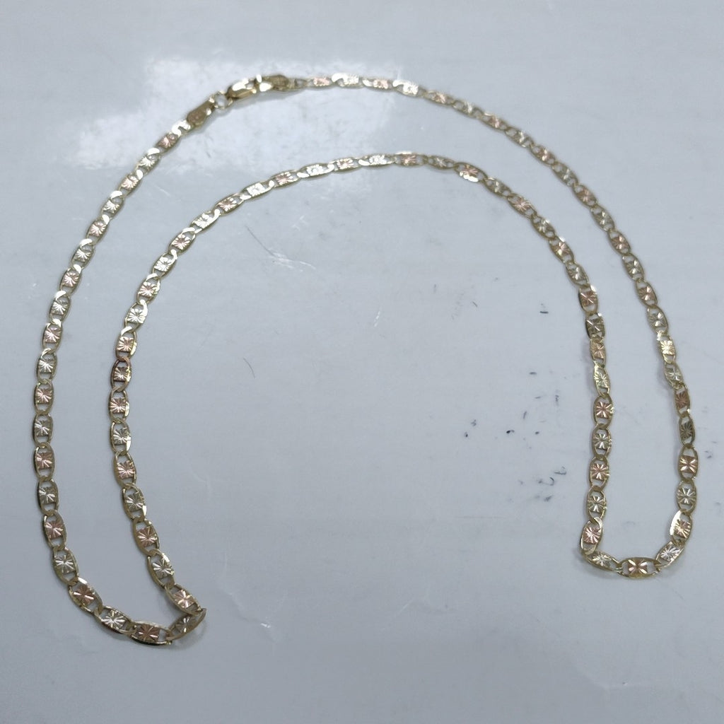 CADENA ORO, ORO COMBINADO 10 K 6.3 GRMS (SEMINUEVO)