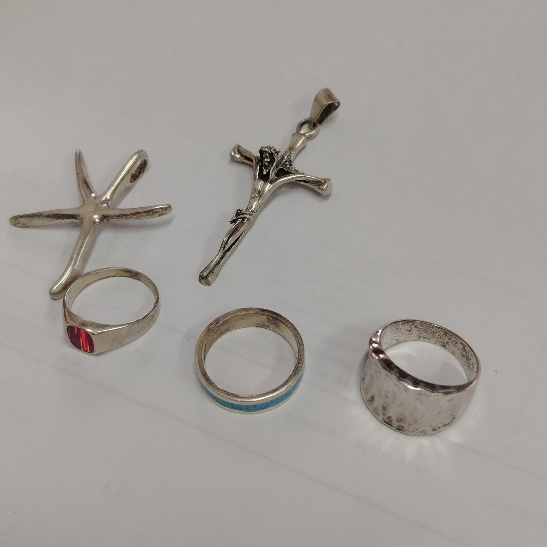 ANILLITO, DIJE PLATA 30.7 GRMS (SEMINUEVO)