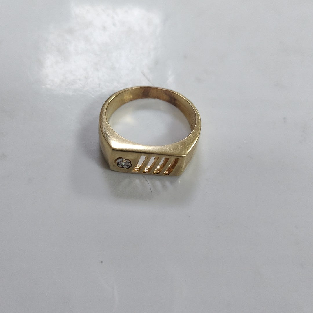 ANILLO ORO 10 K 6.3 GRMS (SEMINUEVO)