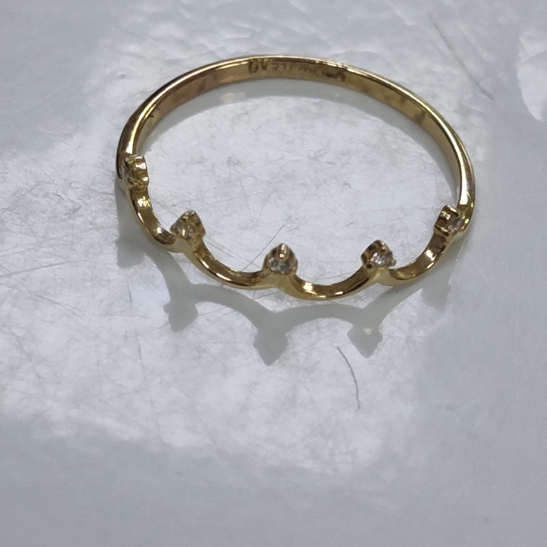 ANILLO ORO 10 K 0.9 GRMS (SEMINUEVO)