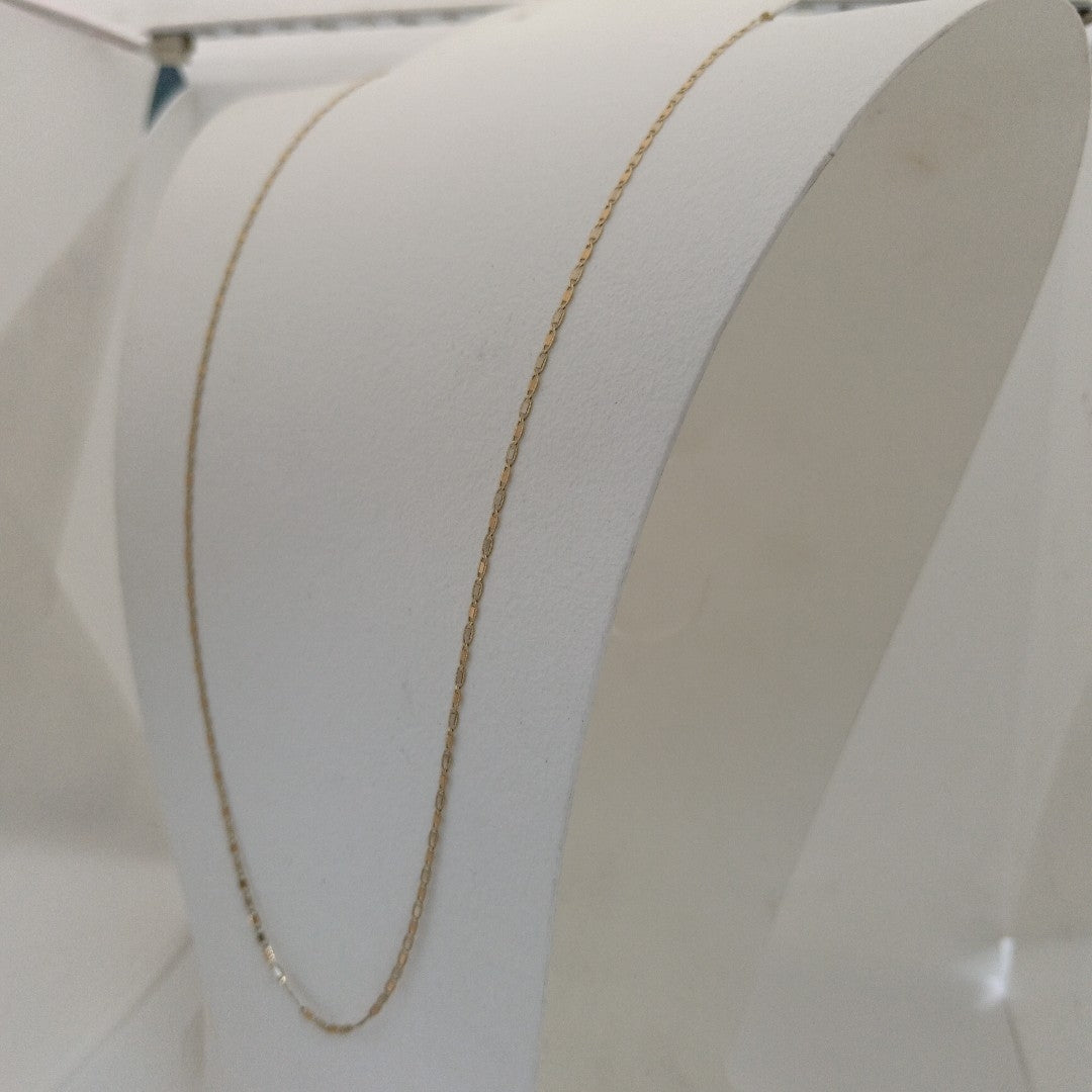 CADENA ORO 14 K 1,60 GRMS (SEMINUEVO)