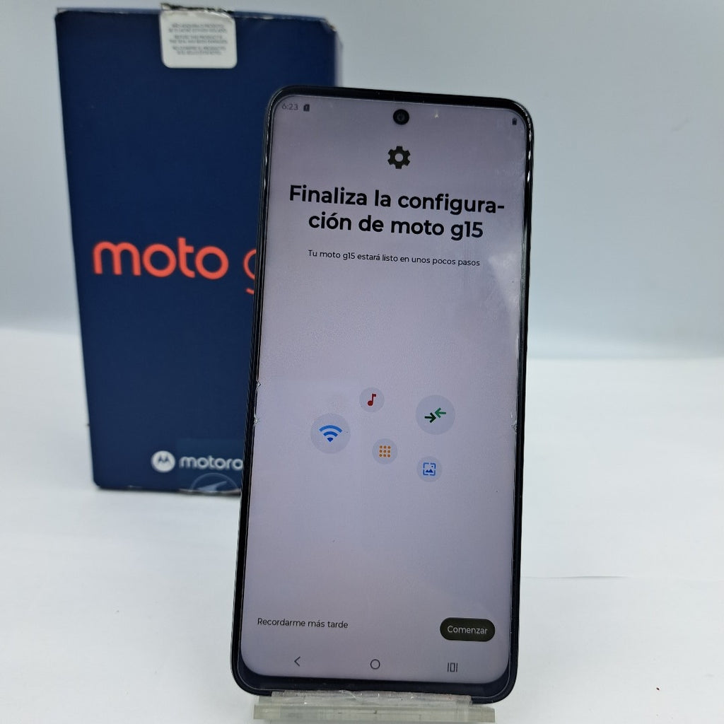 CELULAR MOTOROLA MOTO G15 XT2521-2 (2025) 256 GB 4 GB RAM (SEMINUEVO)