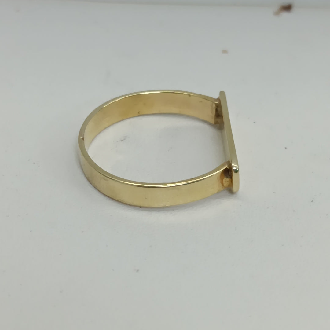 ANILLO ORO 14 K 3.3 GRMS (SEMINUEVO)