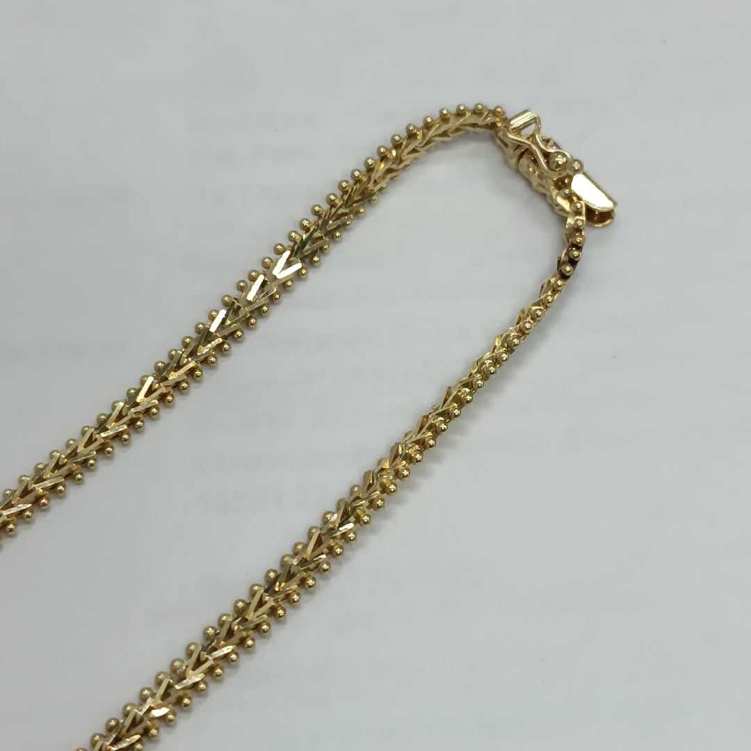COLLAR ORO 14 K 17.9 GRMS (SEMINUEVO)