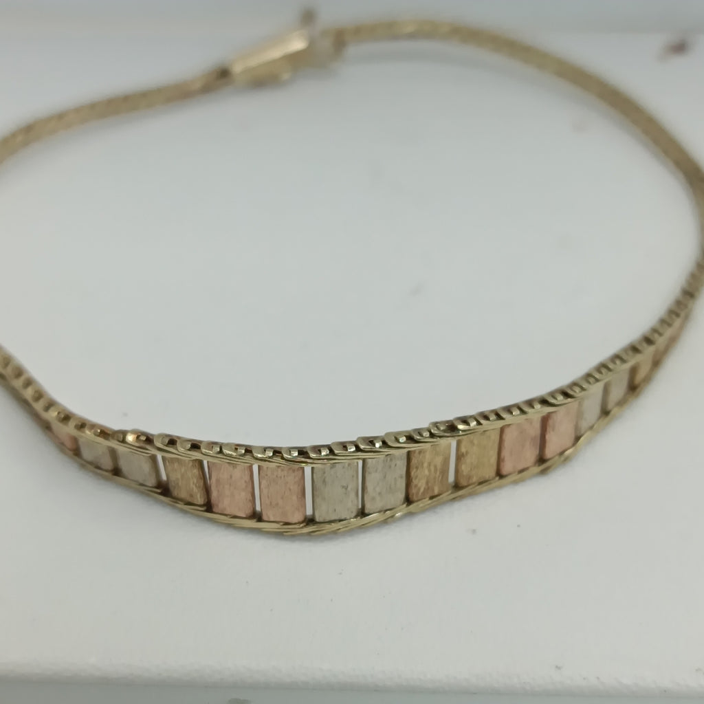 PULSERA ORO 14 K 5.5 GRMS (SEMINUEVO)