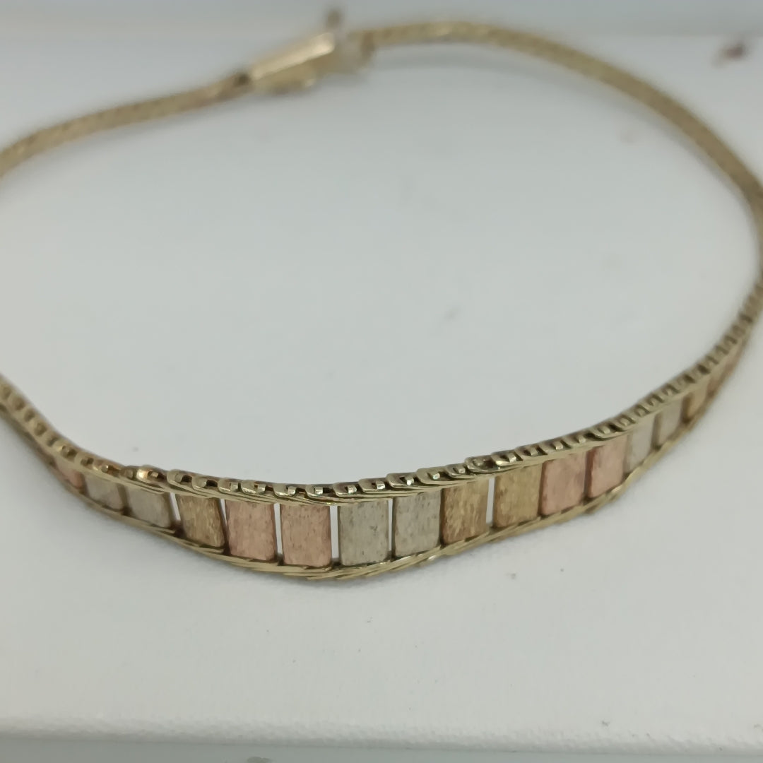 PULSERA ORO 14 K 5.5 GRMS (SEMINUEVO)