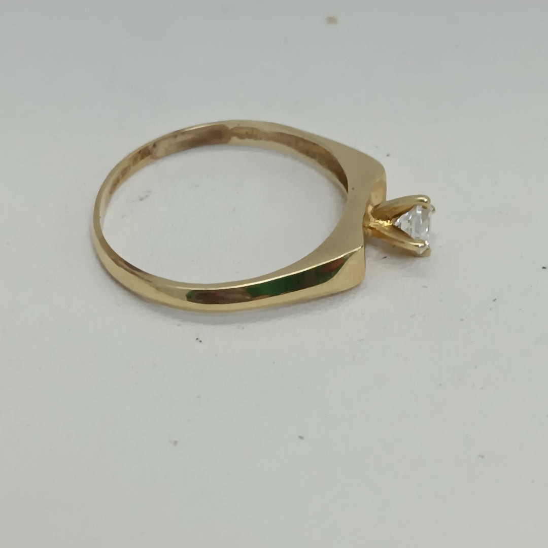 SOLITARIO ORO 14 K 2.1 GRMS (SEMINUEVO)