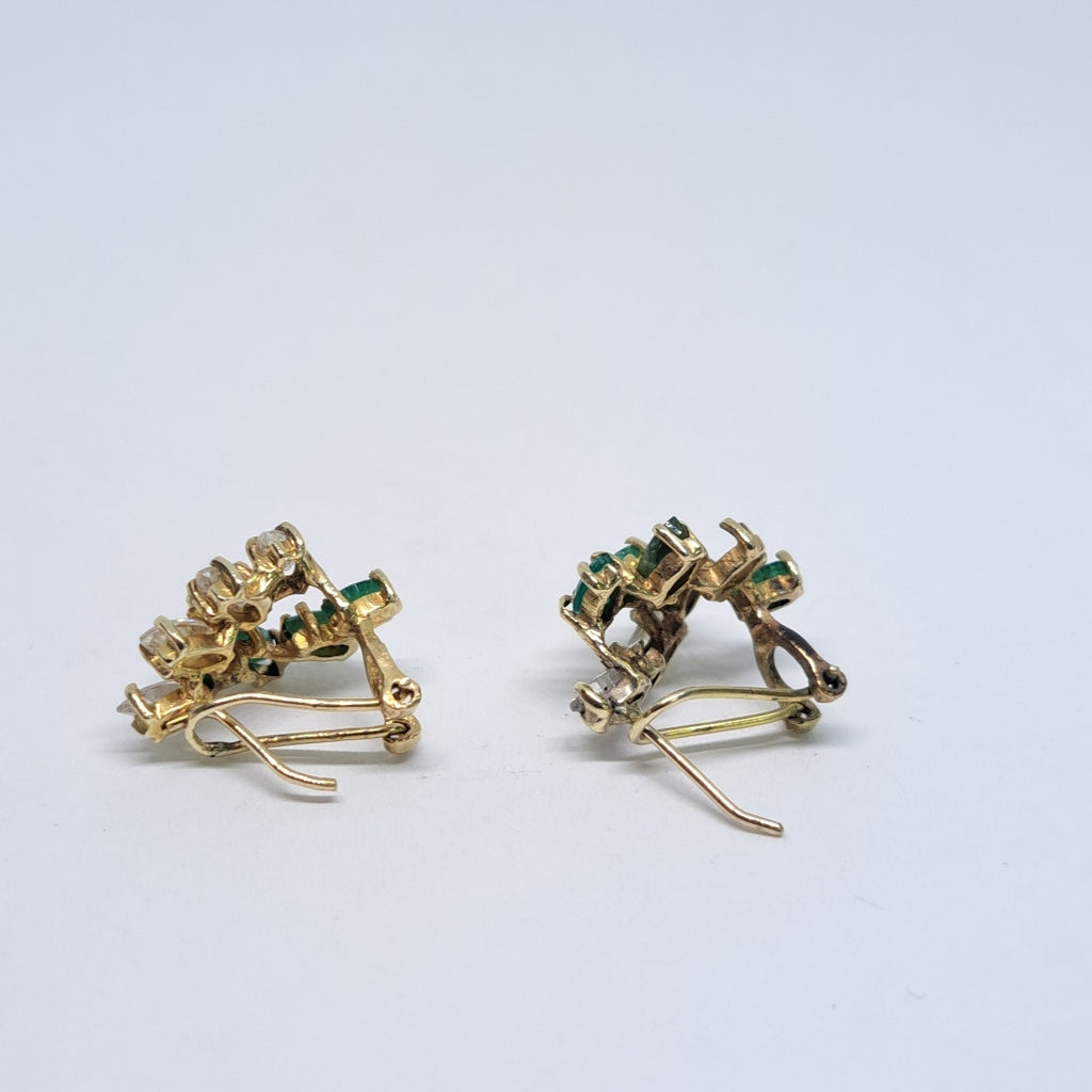 ARETES PAR ORO 14 K 4,30 GRMS (SEMINUEVO)