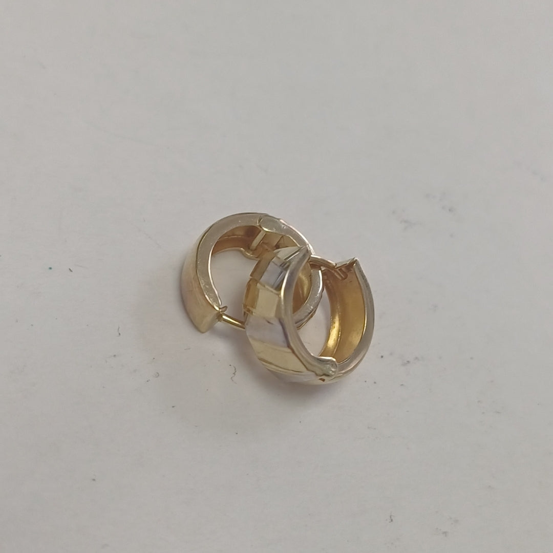 ARRACADAS PAR ORO 10 K 1.3 GRMS (SEMINUEVO)