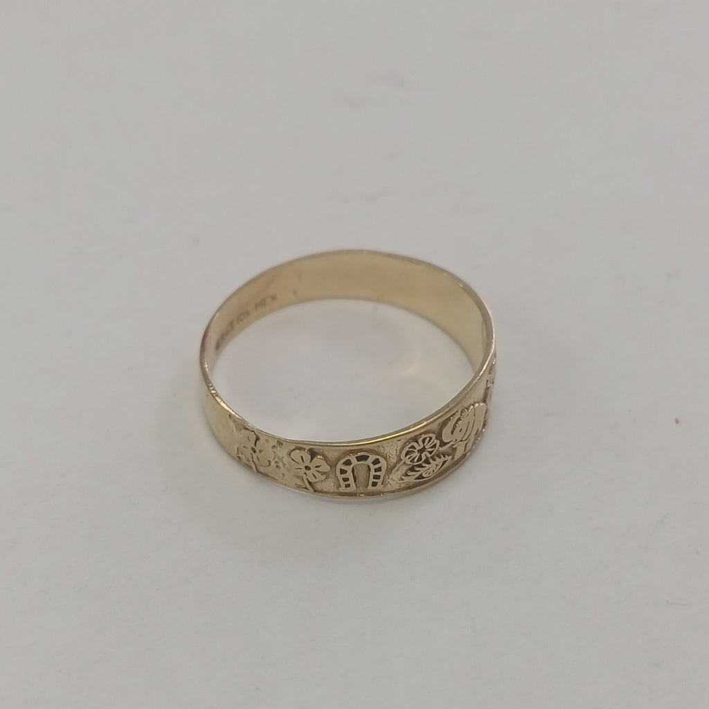 ARGOLLA ORO 10 K 2.7 GRMS (SEMINUEVO)