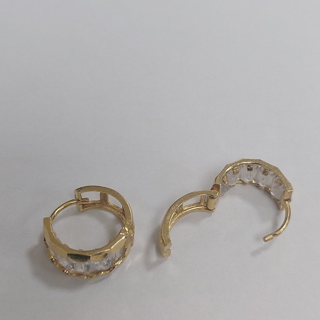 ARRACADAS PAR ORO 14 K 3,10 GRMS (SEMINUEVO)