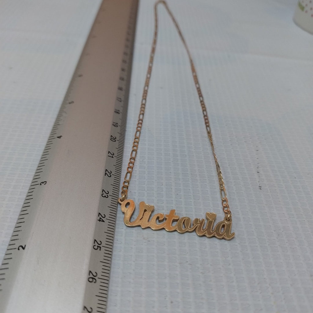 CADENA, DIJE ORO 10 K 6.2 GRMS (SEMINUEVO)