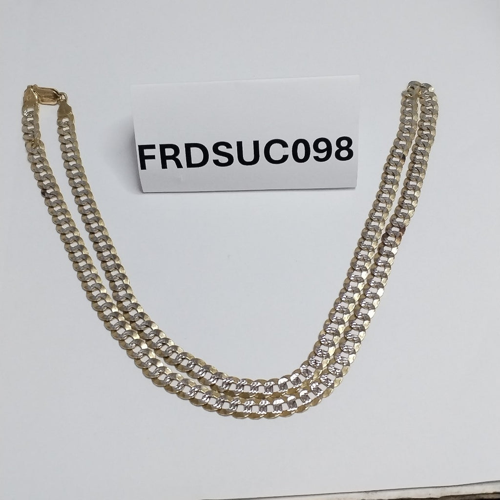 CADENA ORO, RODIADO 14 K 22.6 GRMS (SEMINUEVO)