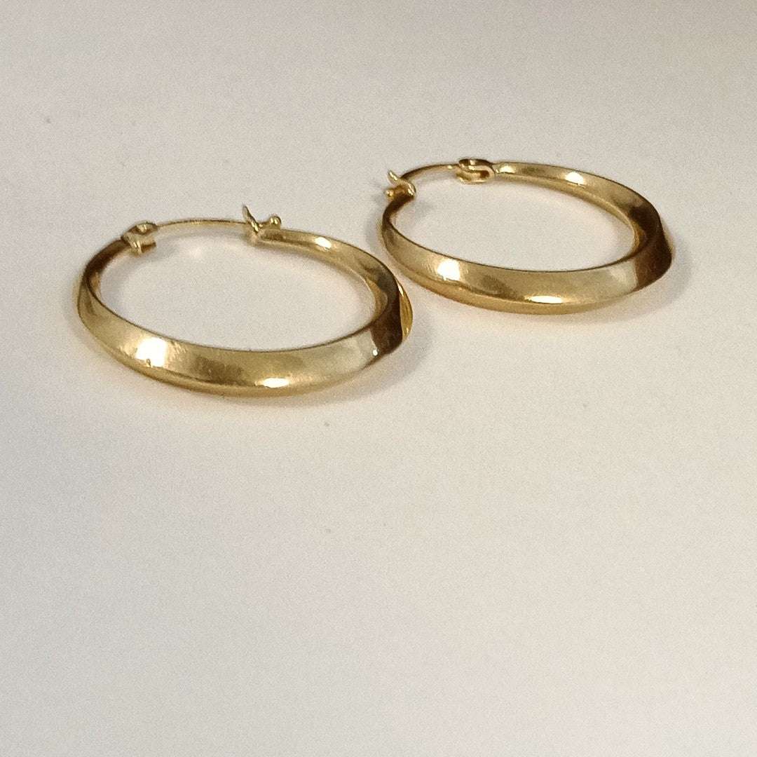 ARRACADAS PAR ORO 14 K 2,60 GRMS (SEMINUEVO)