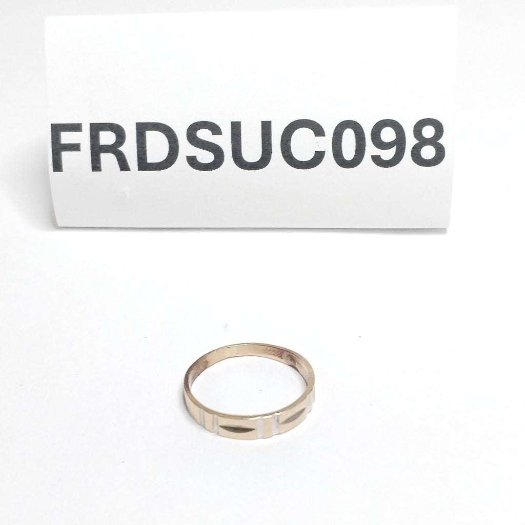 ANILLITO ORO COMBINADO 10 K 1,50 GRMS (SEMINUEVO)