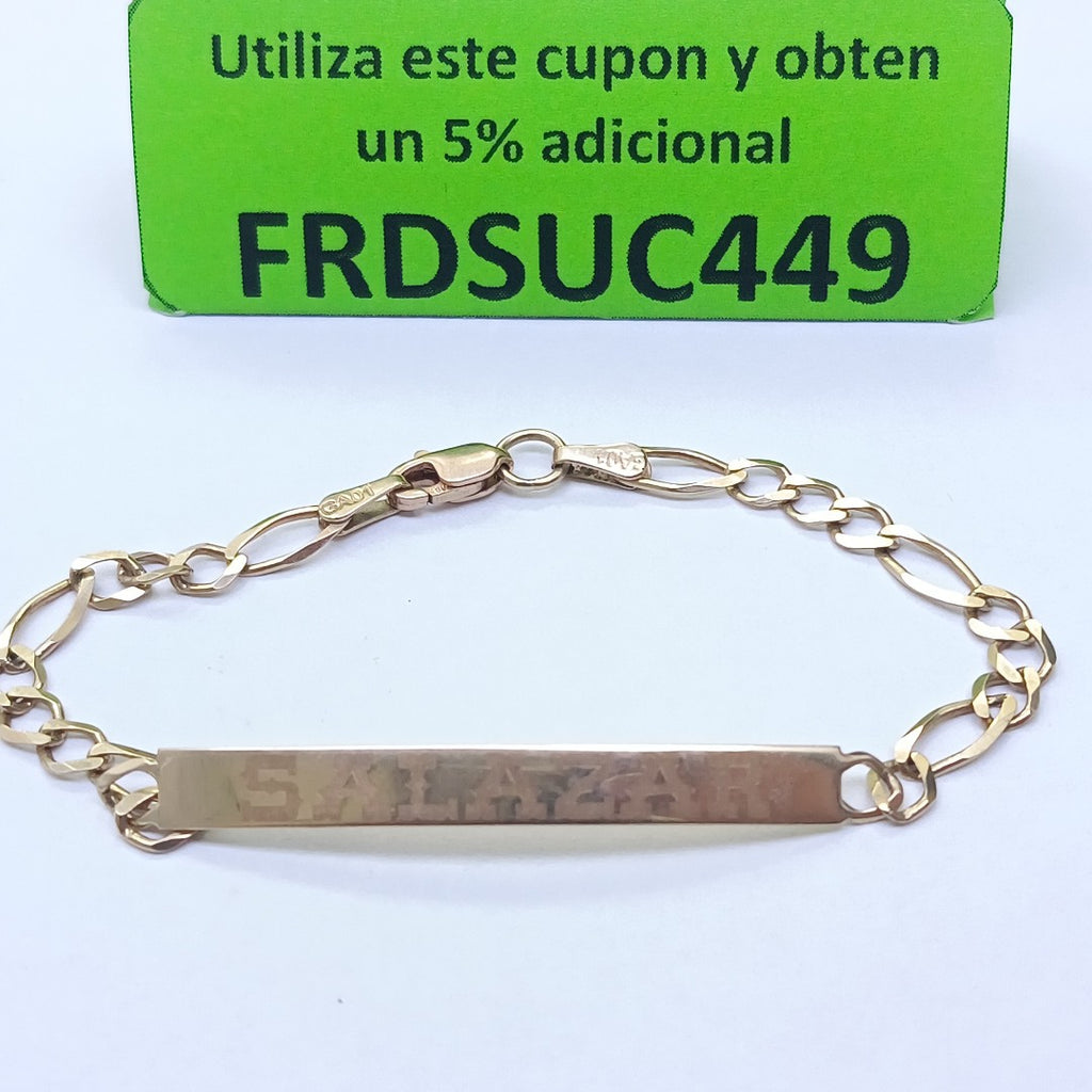 ESCLAVA ORO 10 K 2.8 GRMS (SEMINUEVO)