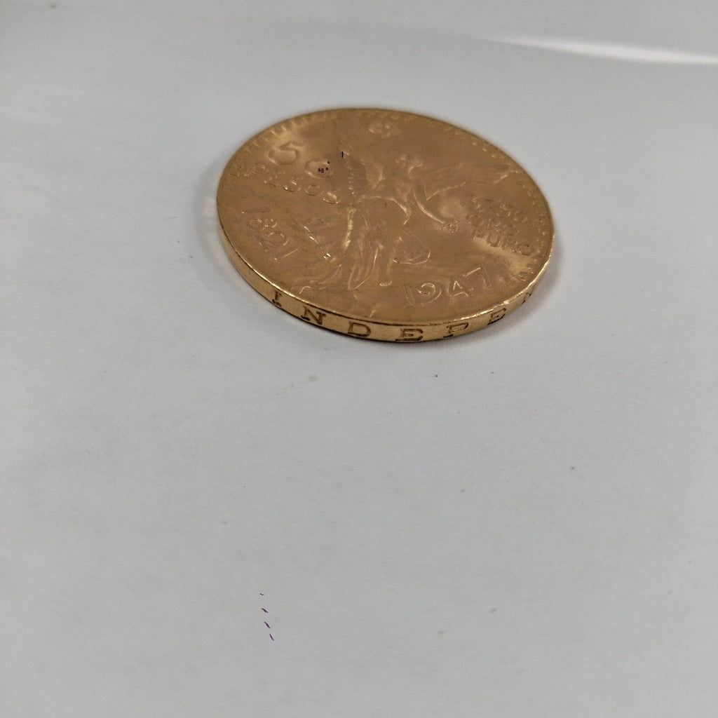 K1 41.5 GRMS 21 K IDENTIFICACIÓN MONEDA NOMINATIVA MATERIALES ORO CA (SEMINUEVO)