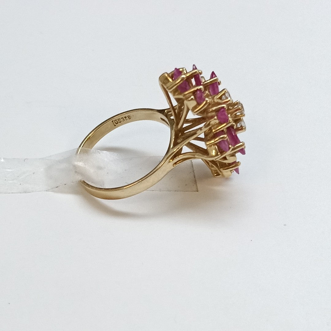 ANILLO ORO 14 K 6,60 GRMS (SEMINUEVO)
