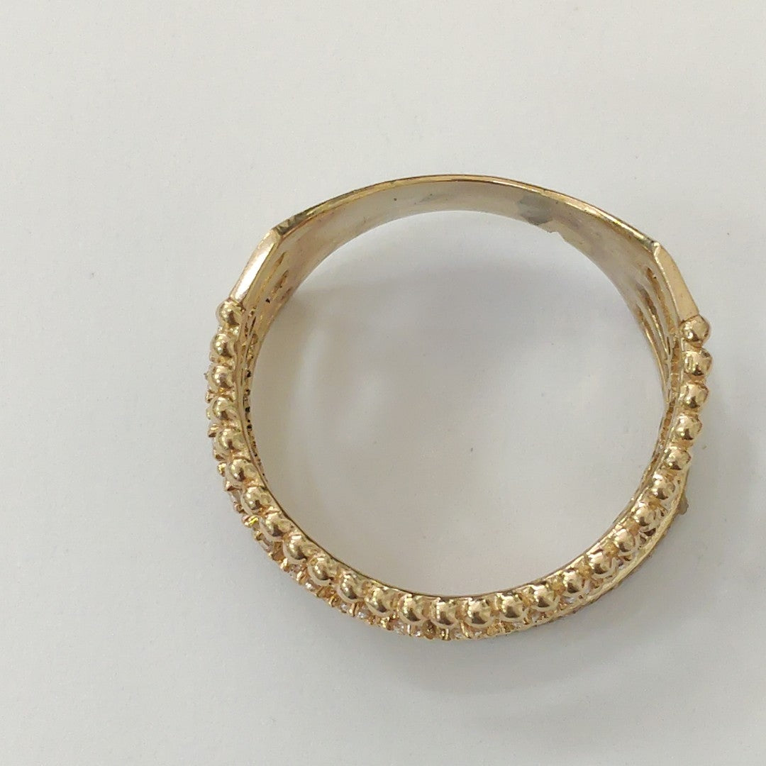 ANILLITO ORO, ORO COMBINADO 10 K 4.1 GRMS (SEMINUEVO)