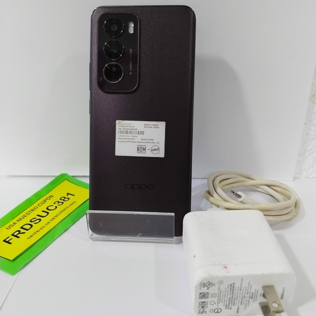 CELULAR OPPO RENO12 5G CPH2625 (2024) 512 GB 12 GB RAM (SEMINUEVO)