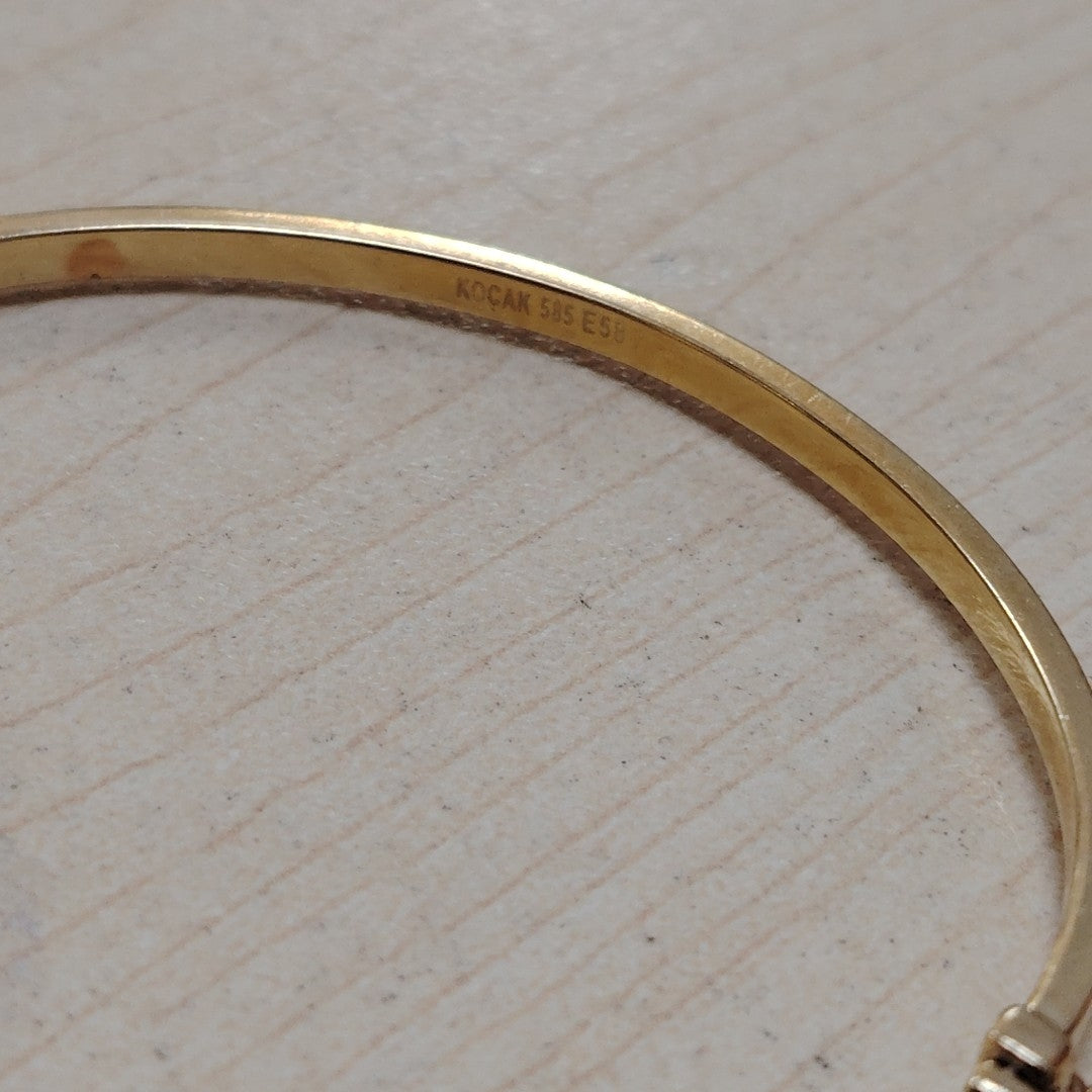 BRAZALETE ORO 14 K 8 GRMS (SEMINUEVO)