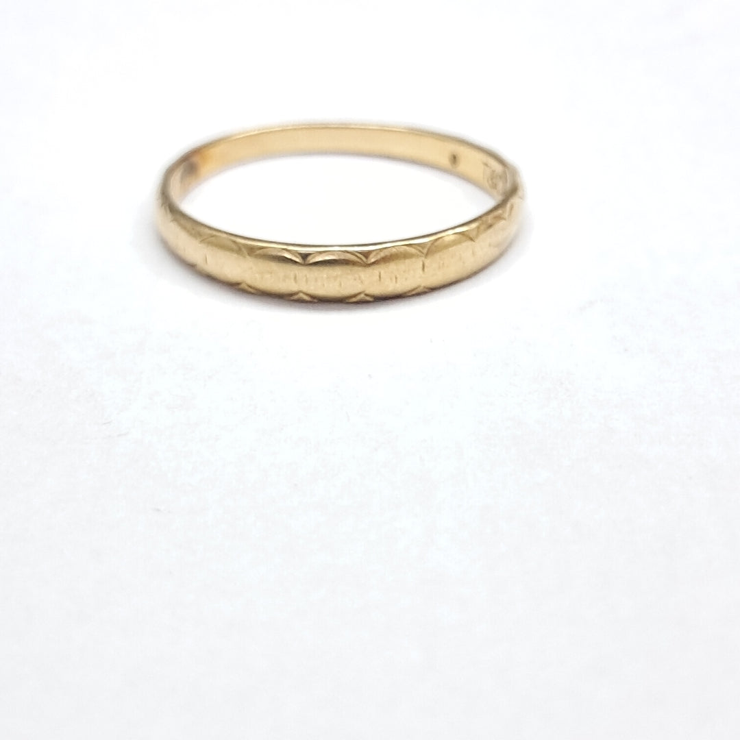 ARGOLLA ORO 14 K 1,50 GRMS (SEMINUEVO)