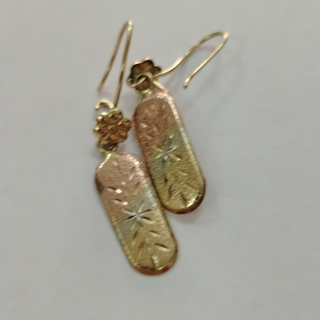 ARETES PAR ORO 10 K 1,40 GRMS (SEMINUEVO)