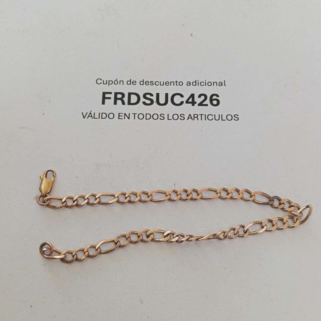 PULSERA ORO 10 K 5.4 GRMS (SEMINUEVO)