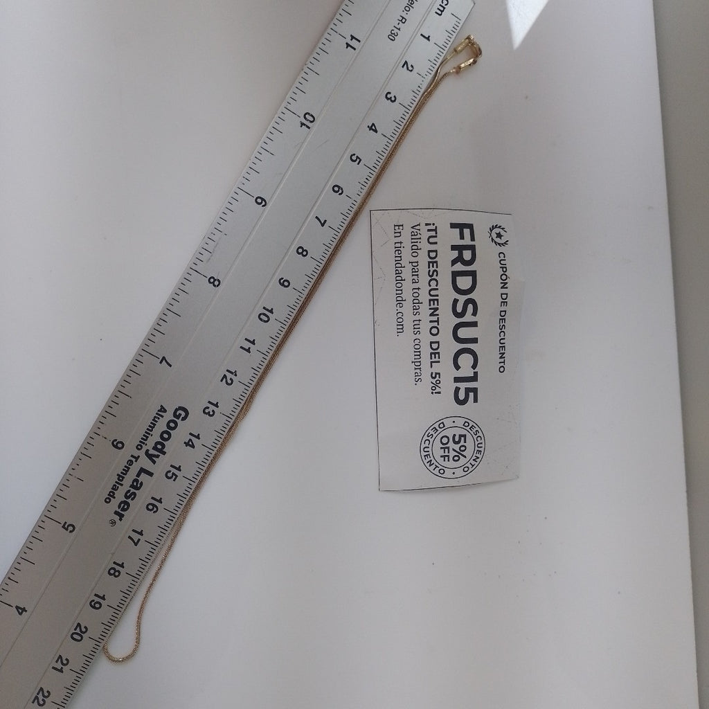 CADENA ORO 14 K 3.7 GRMS (SEMINUEVO)