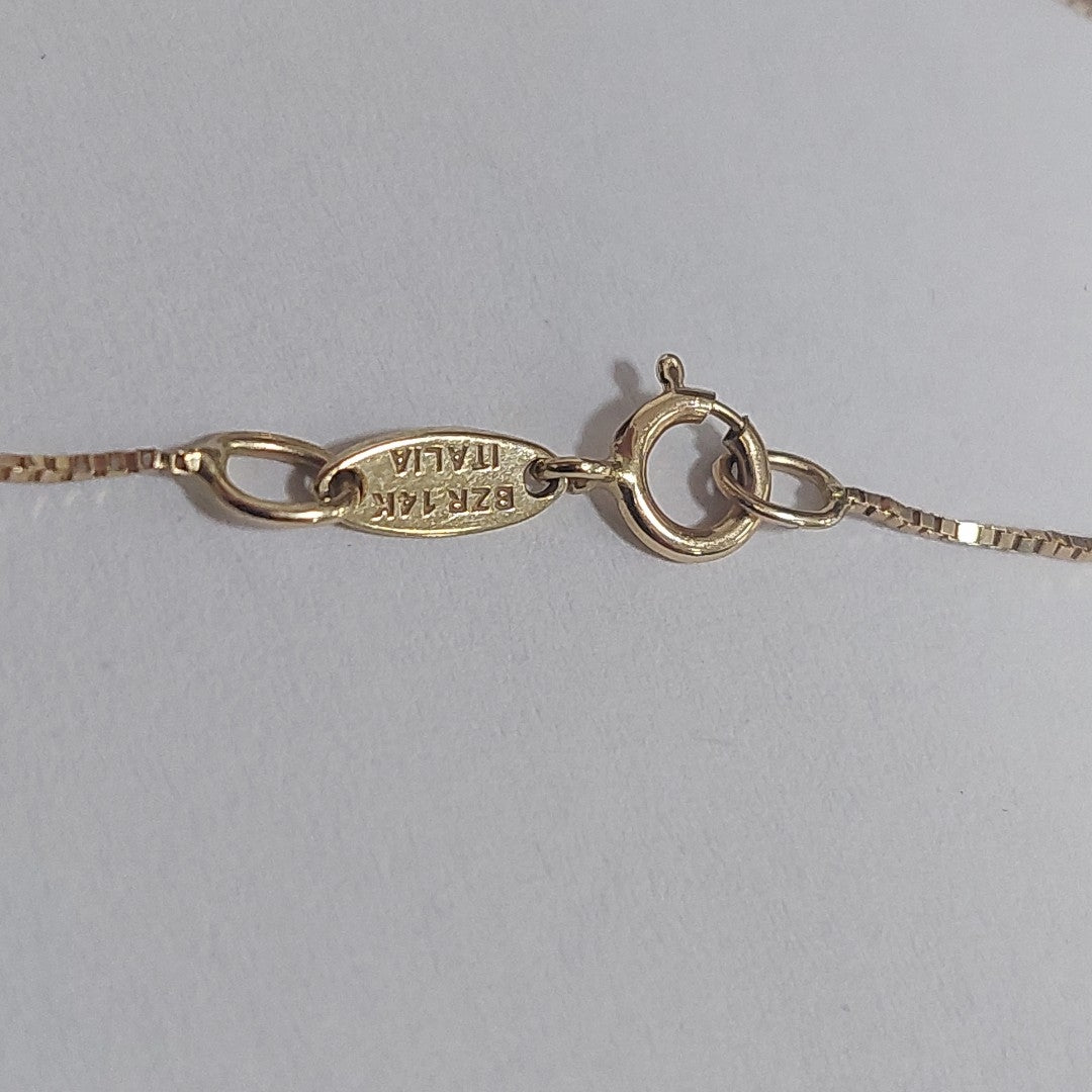 COLLAR ORO 14 K 1.4 GRMS (SEMINUEVO)