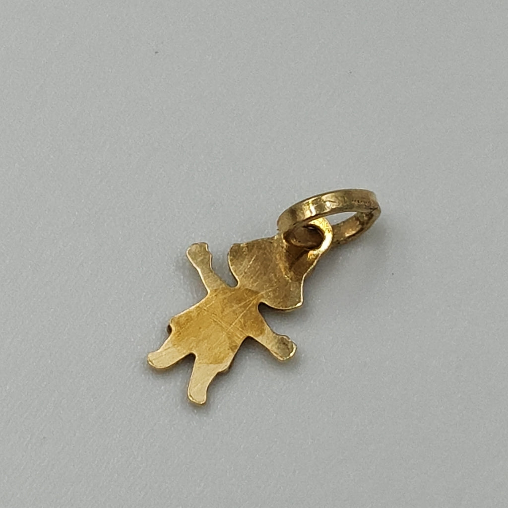 DIJE ORO,ORO COMBINADO 14 K 0,40 GRMS (SEMINUEVO)