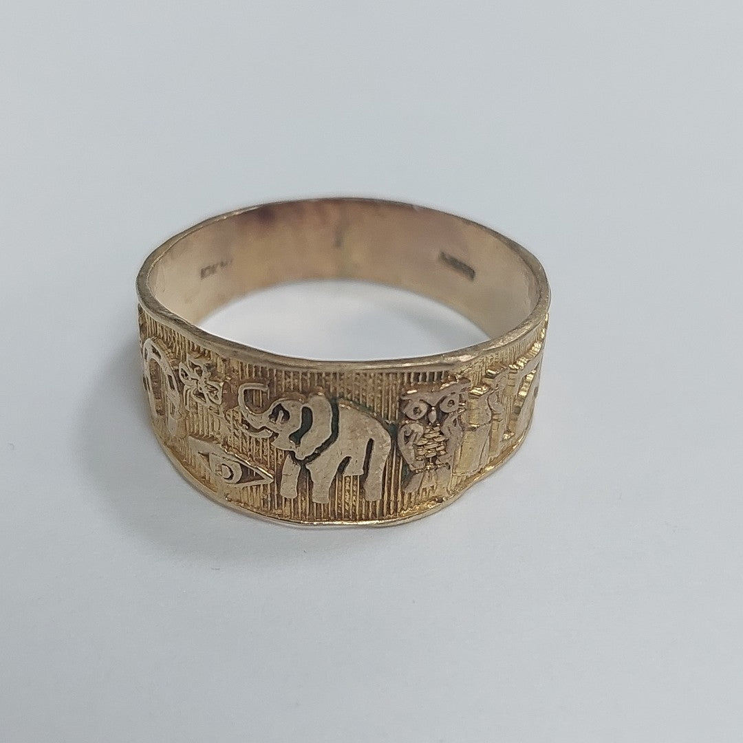 ANILLO ORO 10 K 3,90 GRMS (SEMINUEVO)