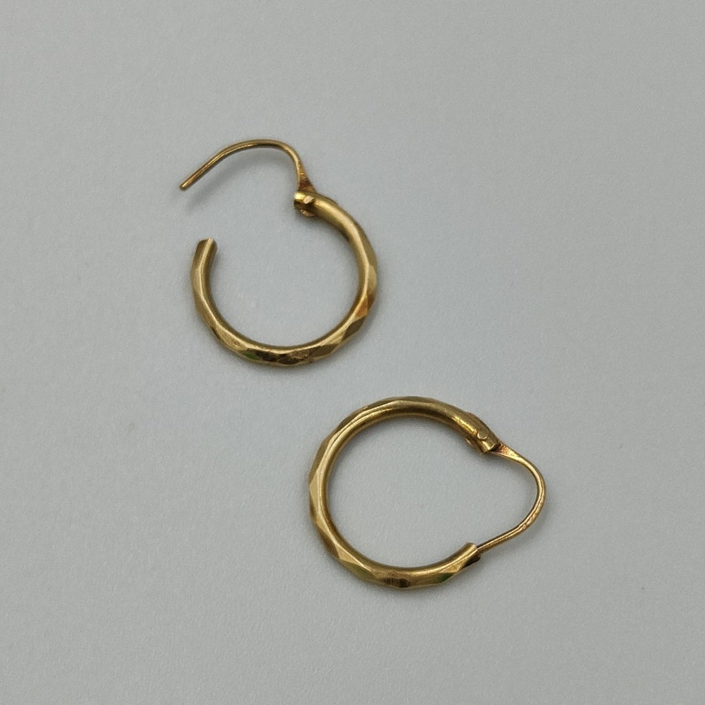 ARRACADAS PAR ORO 14 K 0,80 GRMS (SEMINUEVO)