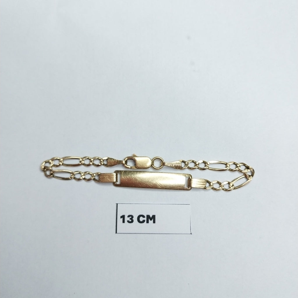 ESCLAVA ORO 14 K 2.9 GRMS (SEMINUEVO)