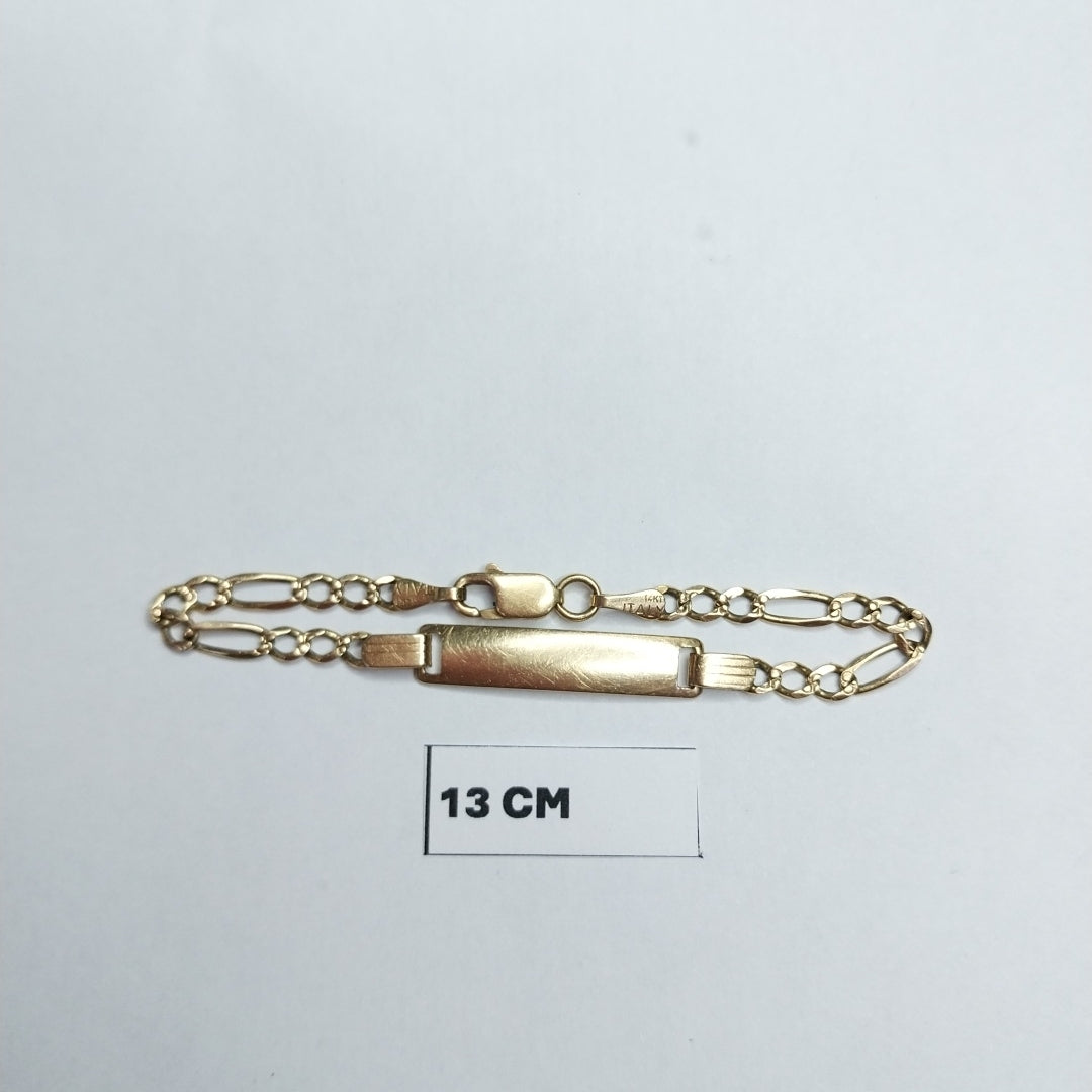 ESCLAVA ORO 14 K 2.9 GRMS (SEMINUEVO)