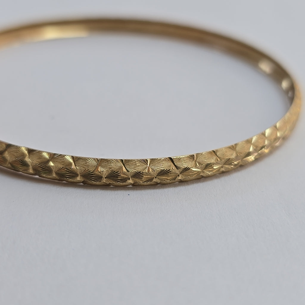 PULSERA RIGIDA ORO 8 K 3,80 GRMS (SEMINUEVO)