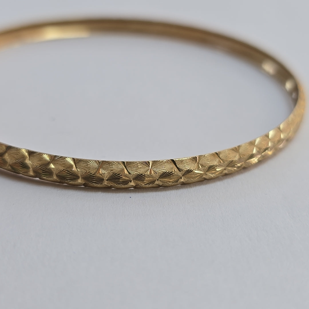 PULSERA RIGIDA ORO 8 K 3,80 GRMS (SEMINUEVO)
