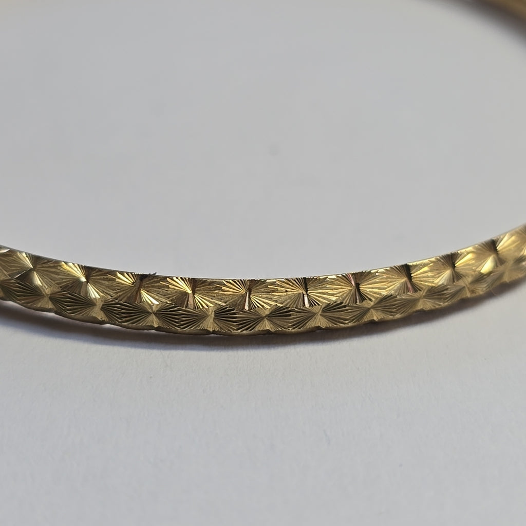 PULSERA RIGIDA ORO 8 K 3,90 GRMS (SEMINUEVO)
