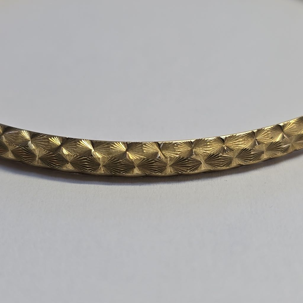 PULSERA RIGIDA ORO 8 K 3,80 GRMS (SEMINUEVO)