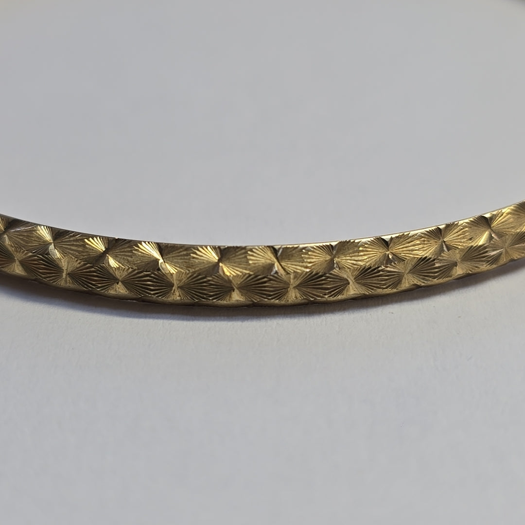 PULSERA RIGIDA ORO 8 K 3,80 GRMS (SEMINUEVO)